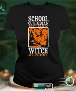 Halloween Witch School Custodian TShirt