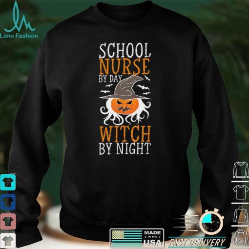 Halloween Witch School Nurse T Shirt 1