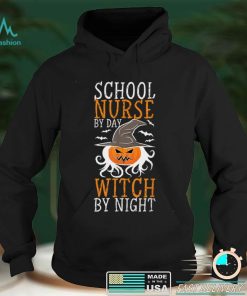 Halloween Witch School Nurse T Shirt 1