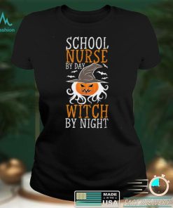 Halloween Witch School Nurse T Shirt 1