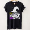 Halloween Witch School Psychologist T Shirt