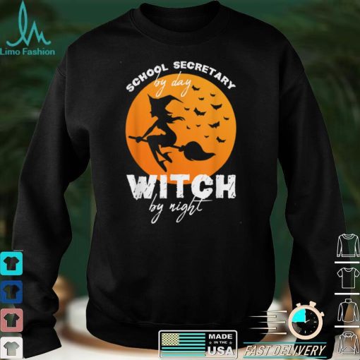 Halloween Witch School Secretary T Shirt