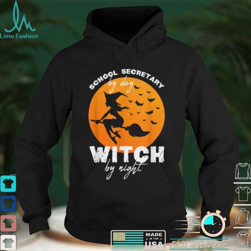 Halloween Witch School Secretary T Shirt