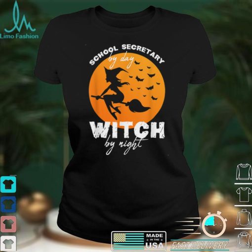 Halloween Witch School Secretary T Shirt