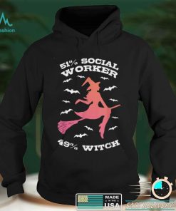 Halloween Witch Social Worker T Shirt 1