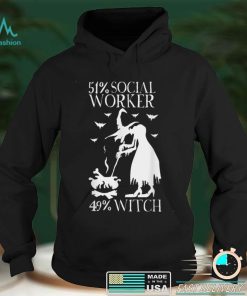 Halloween Witch Social Worker T Shirt 2