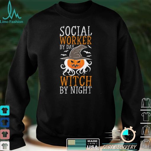 Halloween Witch Social Worker T Shirt