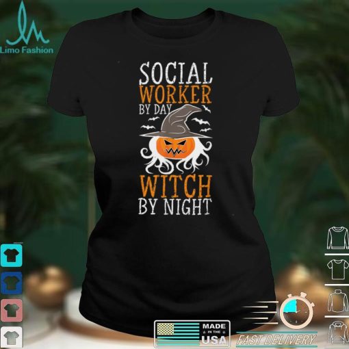 Halloween Witch Social Worker T Shirt