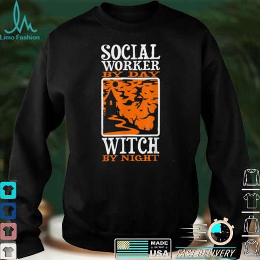 Halloween Witch Social Worker T Shirts