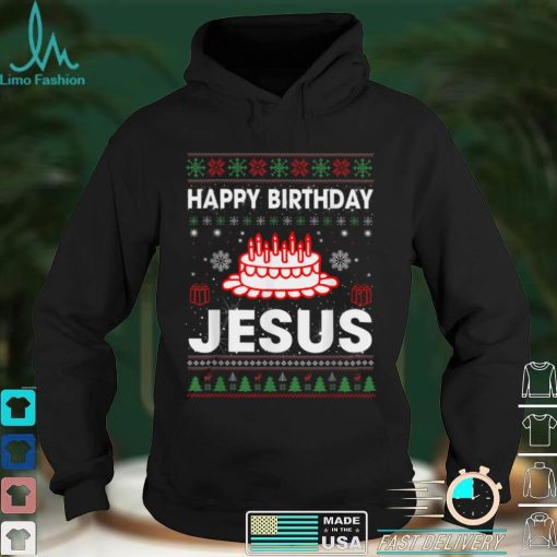 Happy Birthday Jesus Christmas Pajama Holiday Xmas T Shirt