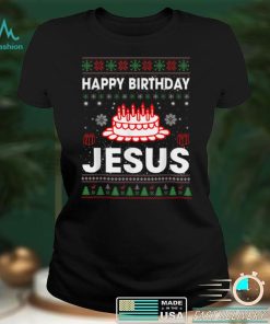 Happy Birthday Jesus Christmas Pajama Holiday Xmas T Shirt