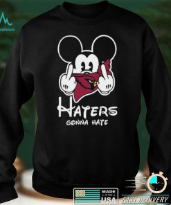 Haters Gonna Hate Mickey Mouse Disney NFL Arizona Cardinals T Shirt