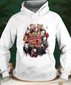 Horror Characters It’s The Most Beautiful Time Of The Year Halloween Shirt