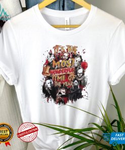 Horror Characters It’s The Most Beautiful Time Of The Year Halloween Shirt