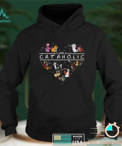 I Am A Cataholic Disney Cataholic Shirt Duchess Cat Marie Cat Si and am Lucifer Cat Figaro Cat Cheshire shirt, Hoodie
