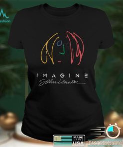 John Lennon Imagine Design Unisex T Shirts