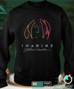 John Lennon Imagine Design Unisex T Shirts