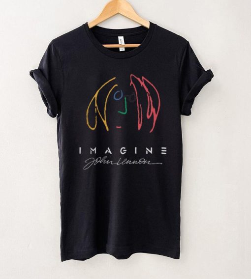 John Lennon Imagine Design Unisex T Shirts