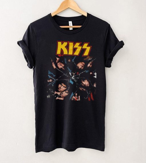 Kiss Crazy Nights 1987 Vintage Unisex Black Cotton Short Sleeve T Shirt
