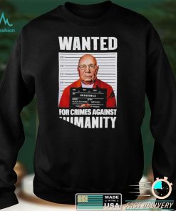 Klaus Schwab wanted for Crimes Against Humanity meme shirt