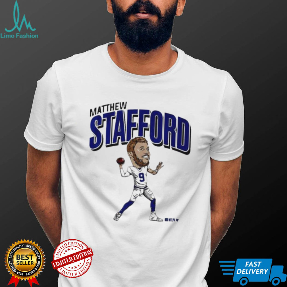 Los Angeles Rams Matthew stafford caricature shirt