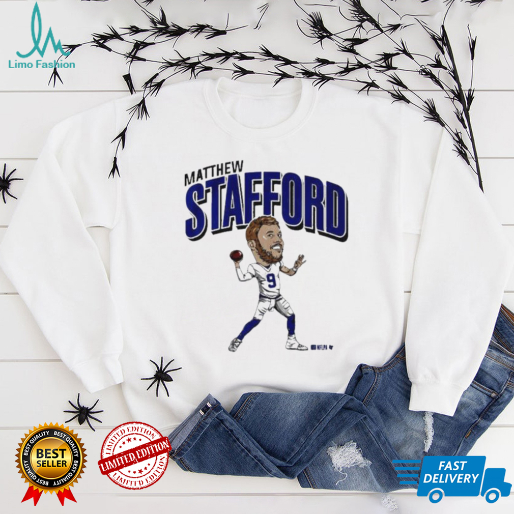 Los Angeles Rams Matthew stafford caricature shirt Los Angeles Rams Matthew stafford caricature shirt