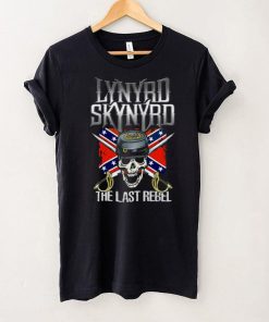 Lynyrd Skynyrd The Last Rebel Southern Vintage Unisex Black Cotton T shirt