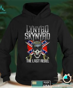 Lynyrd Skynyrd The Last Rebel Southern Vintage Unisex Black Cotton T shirt
