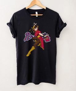 MLB Atlanta Braves 046 Chun Li Nintendo Street Fighter Shirt