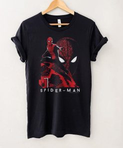 Marvel Spider Man Portrait Tech Background Best T Shirt