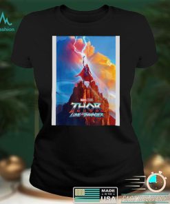 Marvel Thor Love and Thunder Jane Foster Mjölnir Poster T Shirt