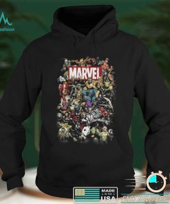 Marvel Villains Team Up Venom Loki Thanos Green Goblin Mens Graphic Tee T Shirt