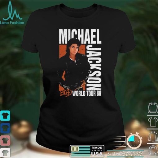 Michael Jackson Bad Tour 88 T Shirt