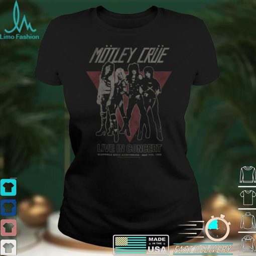 Motley Crue Vintage Glendale T Shirt