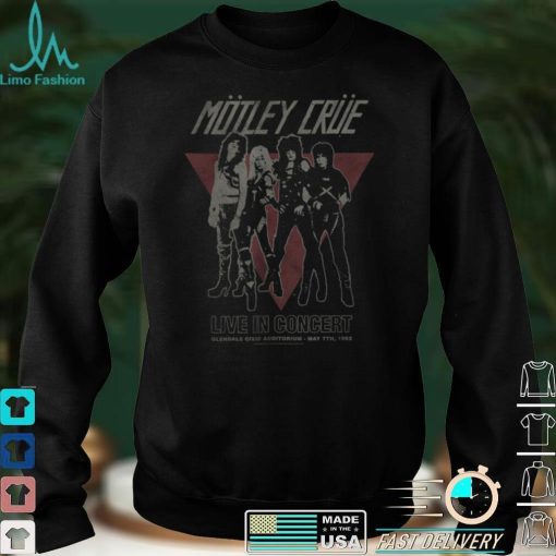 Motley Crue Vintage Glendale T Shirt