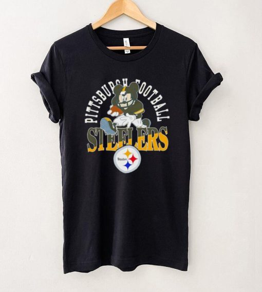 NFL Pittsburgh Steelers Disney Number Mickey Mouse shirt