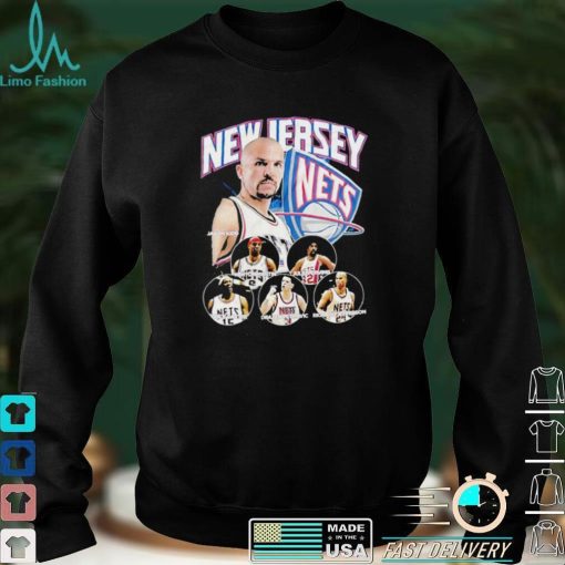 New Jersey Nets players 2022 T shirt