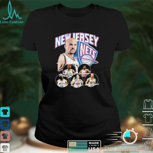 New Jersey Nets players 2022 T shirt