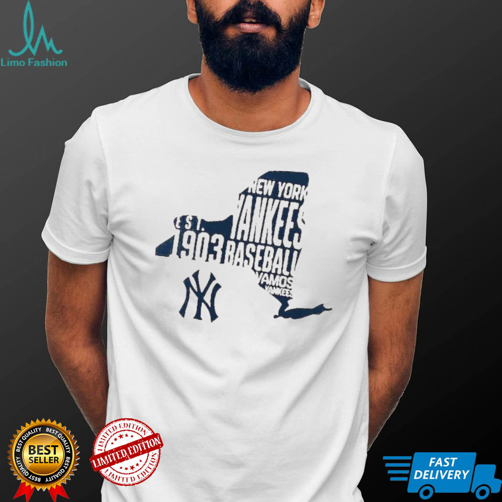 New York Yankees Est 1903 Vamos Yankees Map Shirt