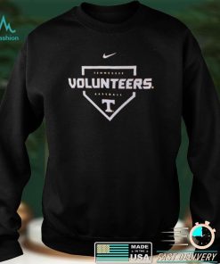Nike Tennessee Volunteers Baseball Plate Performance 2022 Shirt