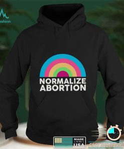 Normalize abortion rainbow vintage shirt