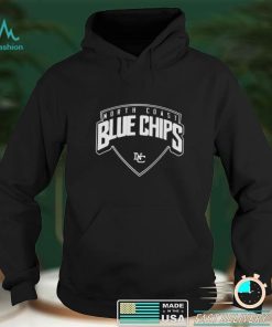 North Coast Blue Chips logo T shirt