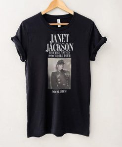 Official Janet Jackson Rhythm Nation 1990 World Tour Local Crew Shirt