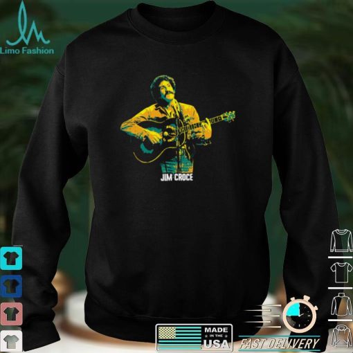 On The Satge Jim Croce. James Joseph Croce. An American Folk And Rock Singersongwriter V.2 Unisex T Shirt