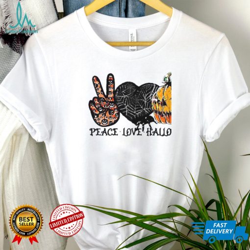 Peace Love halloween Halloween Shirt