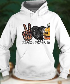 Peace Love halloween Halloween Shirt