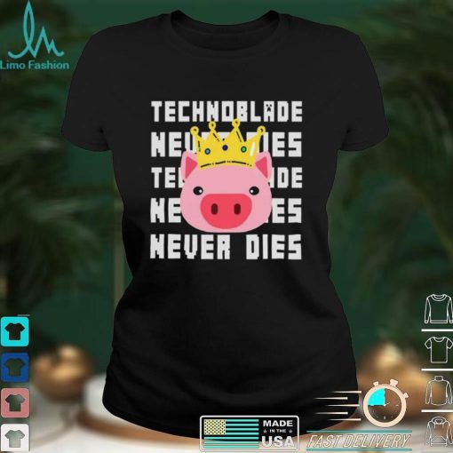 RIP Technoblade Never Dies Memorial Shirt