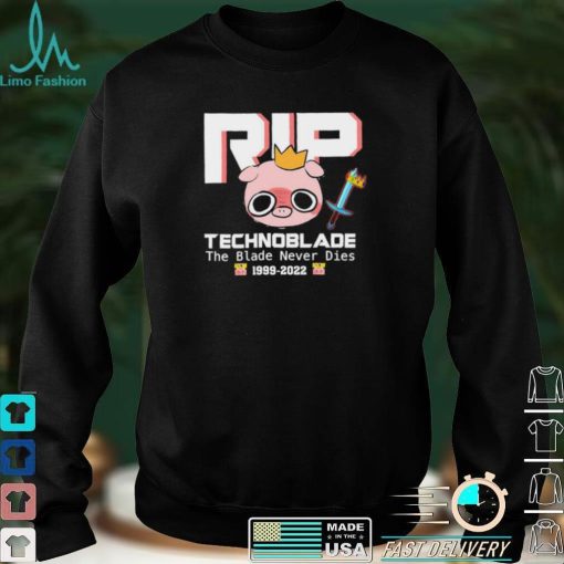 RIP Technoblade The Blade Never Dies shirt