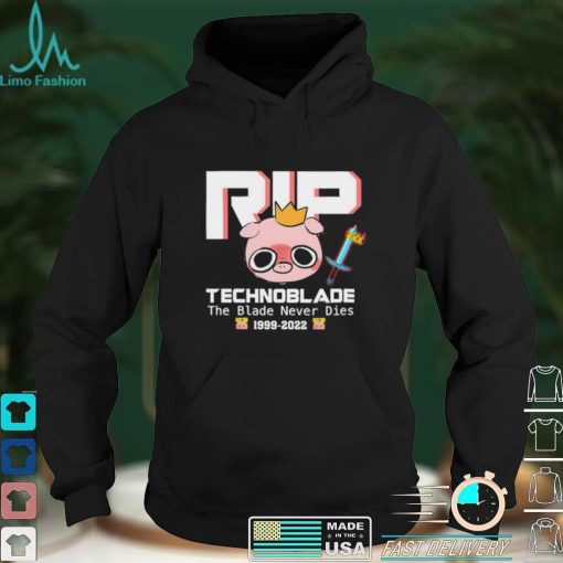 RIP Technoblade The Blade Never Dies shirt