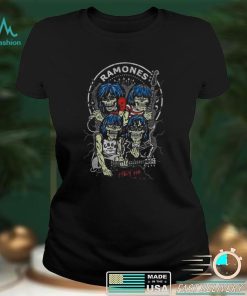 Skeletons United Ramones Band Albums Graphic Unisex T Shirt